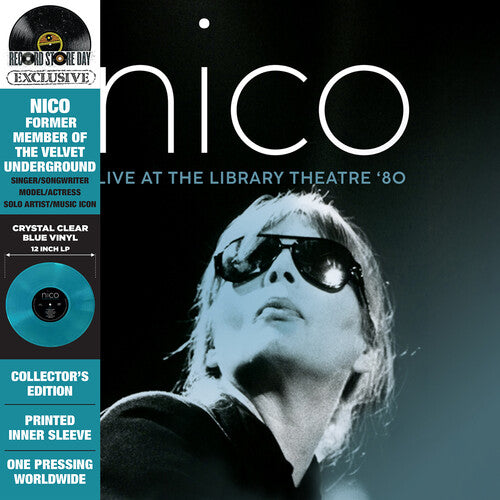 Live At The Library Theatre '80 (Clear Blue Vinyl)