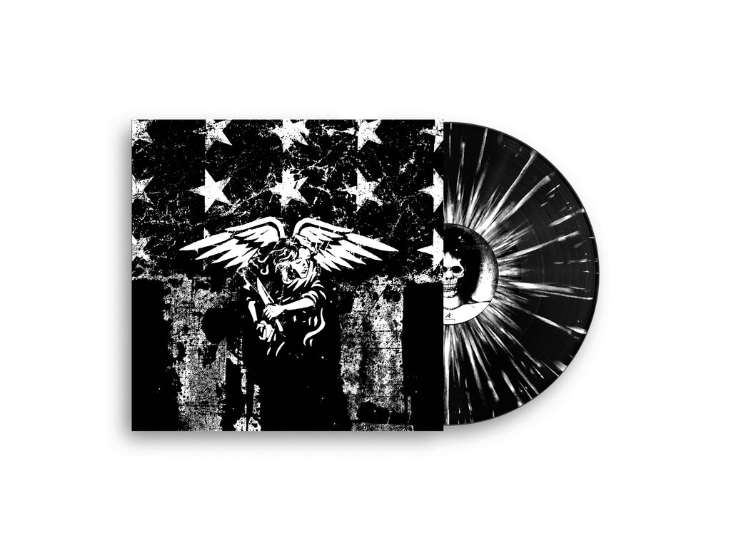 Black and White Splatter