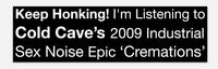 Cremations Sticker