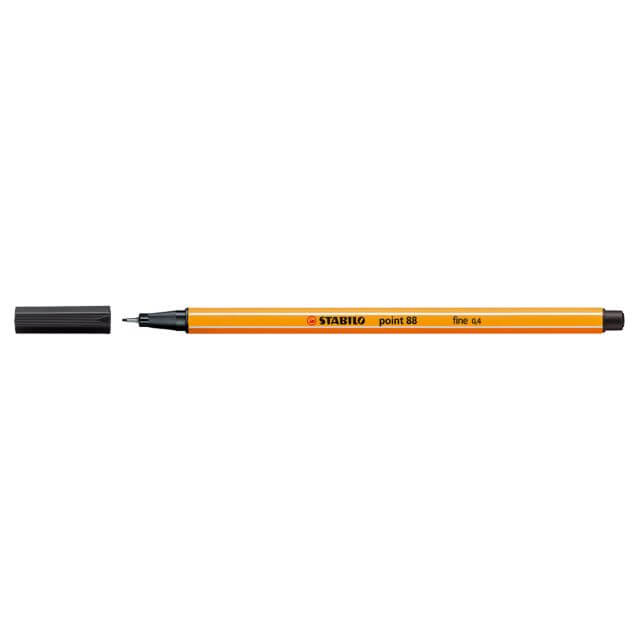 Stabilo - Point 88 Fineliner Black
