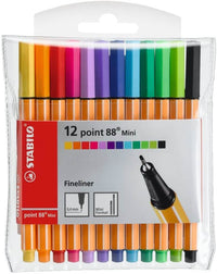 Stabilo - Point 88 Mini Multicolor Set of 12