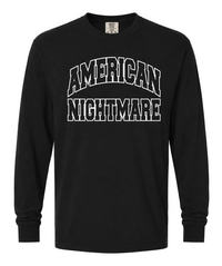 Black Varsity Long Sleeve