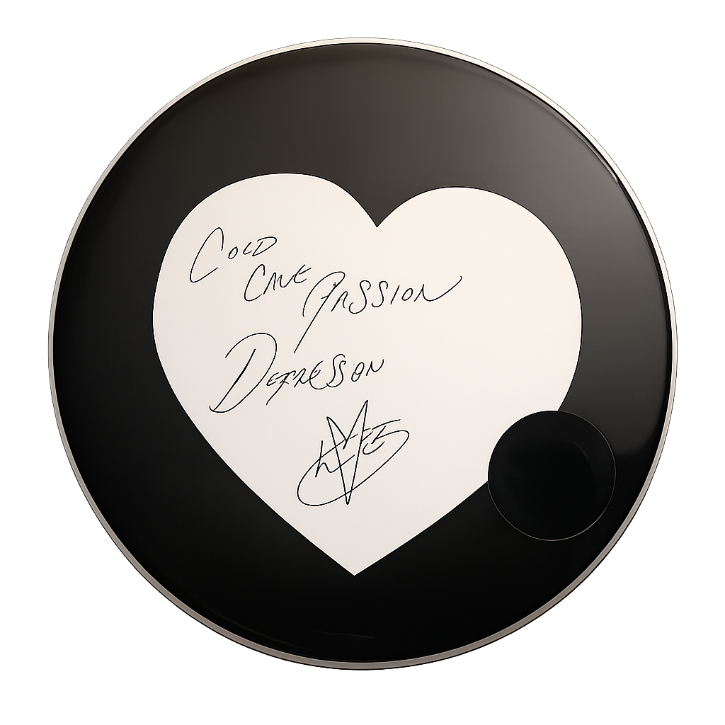 Signed Tour Drum Head