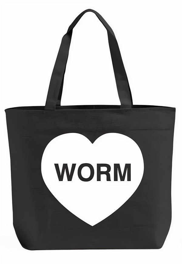 Zippered Heartworm Tote