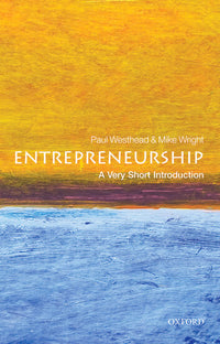 Entrepreneurship: A Very Short Introduction