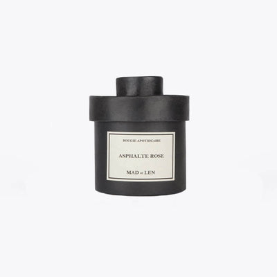 Bougie Apothicaire Petite Candle Asphalte Rose (Black Wax)