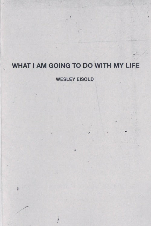 What I Am Going To Do With My Life